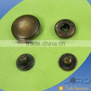 Western Europe hot sale fastener custom press metal snap button for cloths