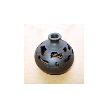 Antique Ceramic Incense Burner Handmade Censer Sandalwood Furnace With a Free Incense Holder Home Decor