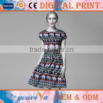 OEM Custom Digital Printed Woman Clothes