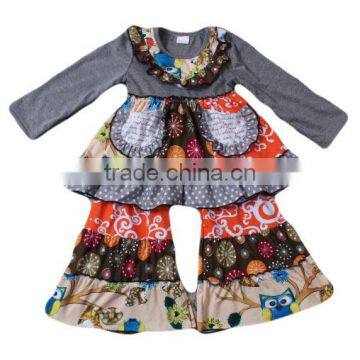 Girls Wholesale Boutique Fall And Winter Outfits 2017 Cotton High Quality Outfits photo-4