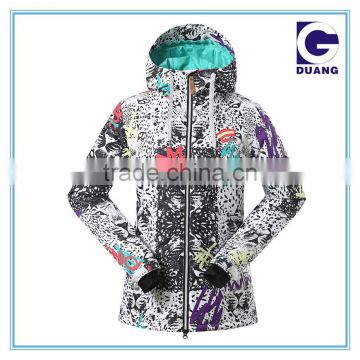 Ski jacket mens active ski jacket colorful snow jacket custom