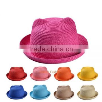 2016 China high quality hat manufacturer farmers paper straw hat STOCK