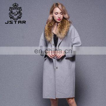 Winter new cashmere coat women high - end pure wool double - sided lady coat