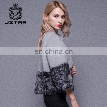 High quality Women Three-Quarter Sleeve Cashmere Cardigan Coat for women