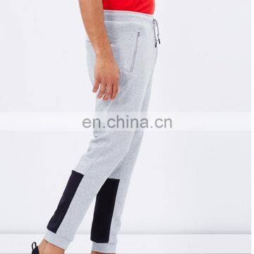 Mens Fleece Conversion Cuffed Jogging Pants Zipper Pockets photo-2