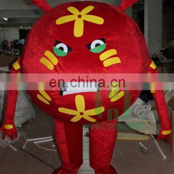 New arrival!!!HI CE tomato mascot costume for adult,custom costumes for party