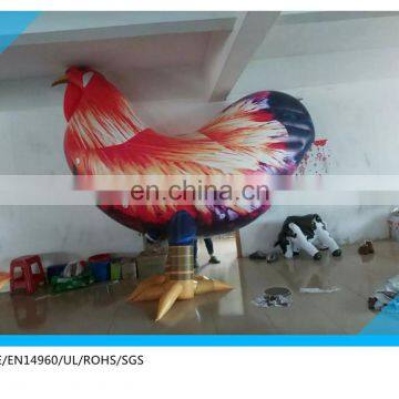 giant inflatable rooster sky helium balloon