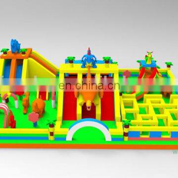 Dinosaur Theme Import From China Inflatable Amusement Park Games for Sale photo-6