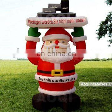 advertising Christmas inflatables Santa Clause for sale