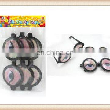 kids Plastic spectacles toy, crazy party goofy glasses toy