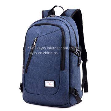 USB Mobile Charge High-quality Zipper Hidden Anti Theft Laptop Bags Backpack photo-4