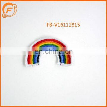 Patch Custom Embroidery Badge Fabric Rainbow