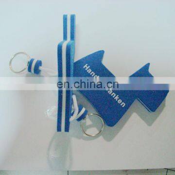 Layers of EVA floating keychain,EVA keychain,foam keychain
