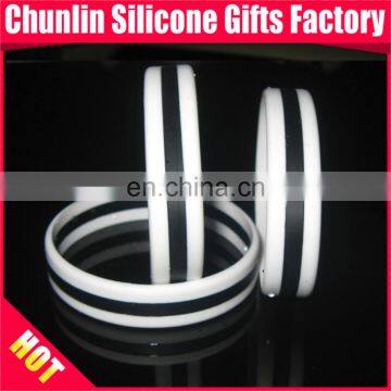 Hot Selling Blank Layers Silicone Slap Bracelets photo-6