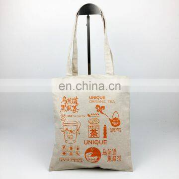 Custom Design Woman Comfortable White Canvas Tote Bag photo-3