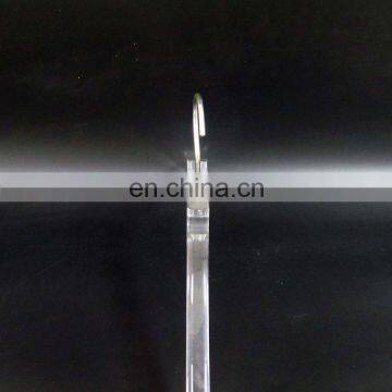 Custon Plexiglass Acrylic Plastic Transparent High Profile Vintage Clothing Store Hotel Display Hanger Hotel photo-6