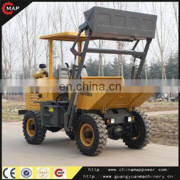 Best Price ce 2ton fcy20 dumper 4wd mini dumper truck