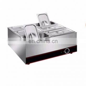 Commercial Electric Food Warmer Bain Marie for Restaurant Buffet Chafing Dish Heated Food Warmer Trolley for sale