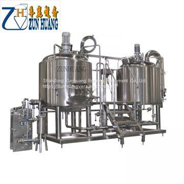 3bbl mini brewery beer brewing equipment homebrew beer making machine mash tun boiler wort kettle