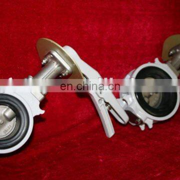 Wafers End Type Butterfly Valves With Nylon Coated Disc photo-6