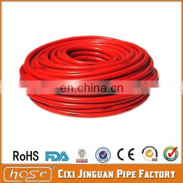 JInguan Home Use 3 Layer Braided 20Bar High Pressure Red LPG Flexible PVC Gas Hose, Flexible Hose For Gas, Gas Heater Hoses