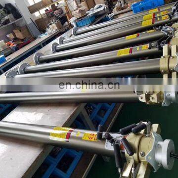 6 Meter Light Weight Portable Hand Pump Locking Pneumatic Telescopic Mast for Meteorology Use photo-2