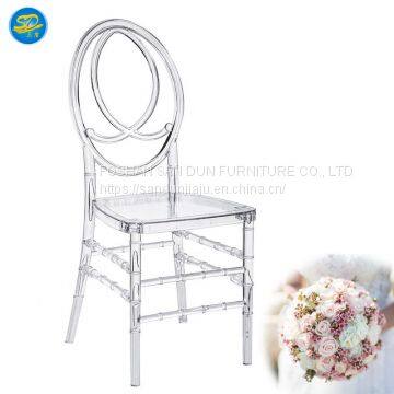 Wedding Party Phoenix Chair Resin Event Chair Crystal Banquet Chair