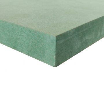 Good Quality 12mm/15mm/18mm Green Color Moisture MDF board for furniture