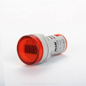 DC 5-60V мелкий цифровой индикаторный вольтметр с цифровым дисплеем