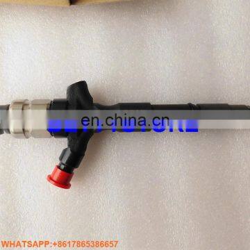 Genuine and high quality common rail injector 295050-0180 hilux 23670-0L090 9729505-0526