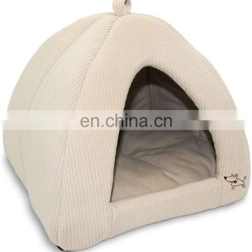 Wholesale Private Label OEM Pet House Eco Friendly 2020 New Cave Soft Comfy Luxury Pet Dog Beds