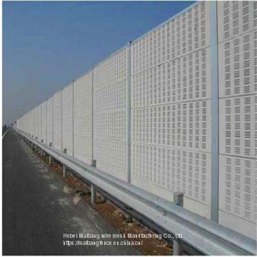 Highway Sound Barrier Walls Aluminiun Steet Highway Sound Barrier