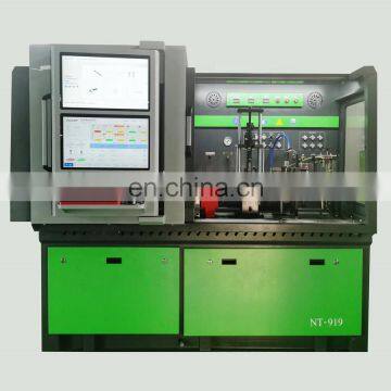 Multifunctional common rail test bench NT919 for testing common rail injector and common rail pump with dual operating system
