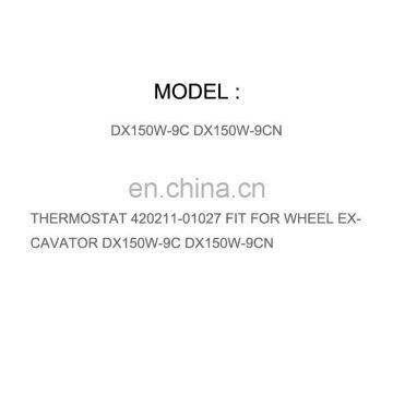 DIESEL ENGINE PARTS PIPE WATER OUTLET THERMOSTAT 420211-01027 FIT FOR WHEEL EXCAVATOR DX150W-9C DX150W-9CN