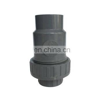 PVC plastic Single Union Check Valve