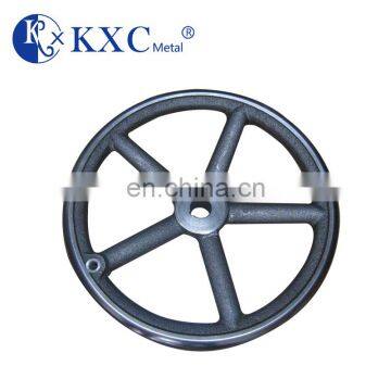 New Tpye Wholesale With Screw in Australia Cast Iron Pulley Rising Stem Gate Butterfly Valve Handwheel photo-3