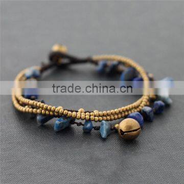 Fashion jewellery gravel stone small beads string bracelet XE09-0227