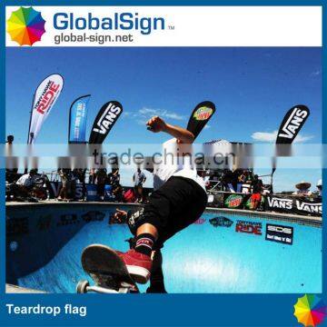 Shanghai GlobalSign cheap and high quality teardrop flags for promotion