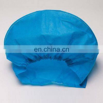 Surgical Items Disposable white&blue medical cap pp sms medical hat for hospital