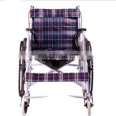 High quality thickened steel tube can be folded with a portable wheelchair for the elderly and disabled