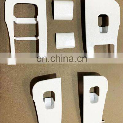 For Tesla Model3 Interior Door Armrest Panel Window Lift Switch Panel Frame Trim Buttons Cover Decoration Frame Accessories