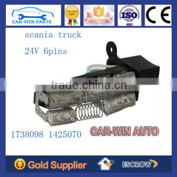 AC HEATER FAN BLOWER MOTOR REGULATOR RESISTOR FOR Scania Truck 1738098 1425070