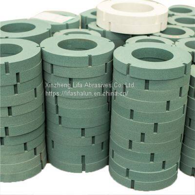 Green silicon carbide abrasive CBN grinding wheel dressing green carbon trim ring sharpness with good finish