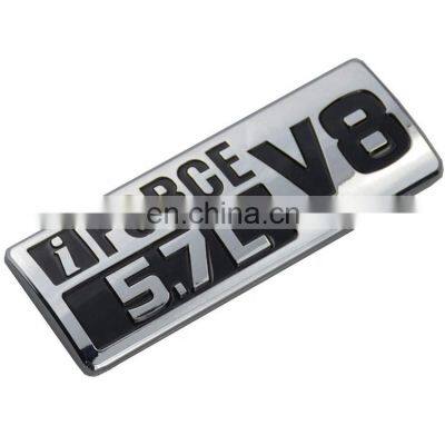 5.7L V8 Badge Side Emblem 3D Door Badge Nameplate Decals Sticker Replacement For Tundra photo-4