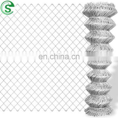 6ft chain link fence galvanized steel security fencing