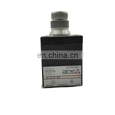 ATOS QV-06/24/K 60  QV-06/24/KV 60 QV-06/24/V/60 QV-06/6  QV-06/6/K 60 QV-06/6/V 60 Hydraulic speed control valve solenoid valve