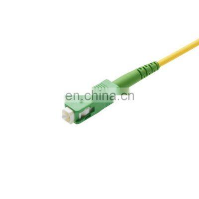 Fiber patch cord Single Mode  Sm 9/125 G652D G657A Simplex sc/apc-sc/apc single mode simplex patch cords