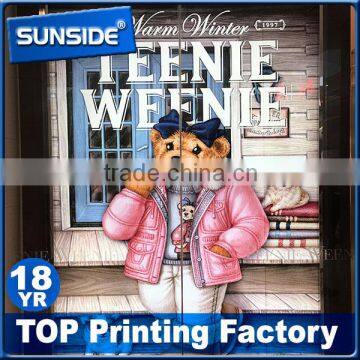 Digital Printing Clear Vinyl Sticker Die Cut 3M Sticker for Wall/window Decals-qt photo-4