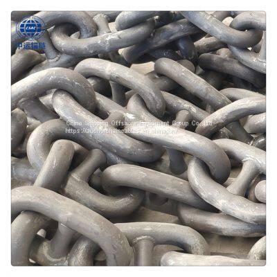 68mm marine studlink anchor chain studless anchor chain factory