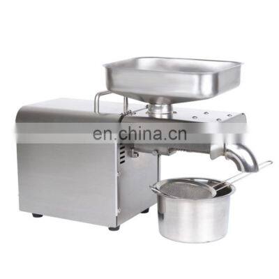 Factory wholesale automatic stainless steel household oil press commercial oil press export cross-border trade supply price